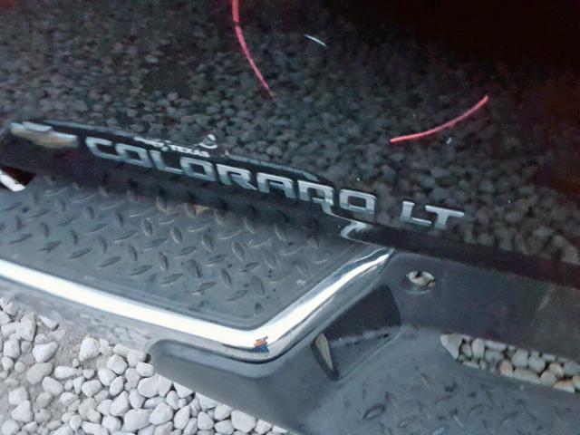 1GCCS399188222991 - 2008 CHEVROLET COLORADO L BLACK photo 9