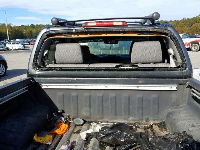 1N6AD07W97C430604 - 2007 NISSAN FRONTIER C GRAY photo 9