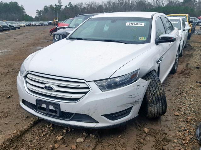 1FAHP2F86EG146429 - 2014 FORD TAURUS LIM WHITE photo 2