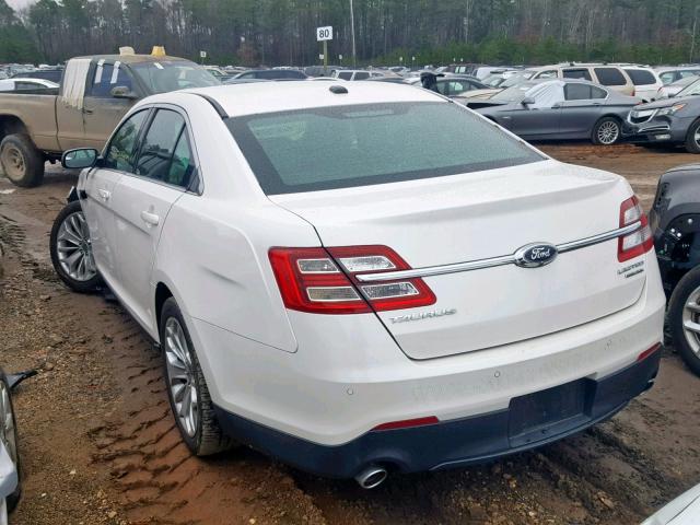 1FAHP2F86EG146429 - 2014 FORD TAURUS LIM WHITE photo 3