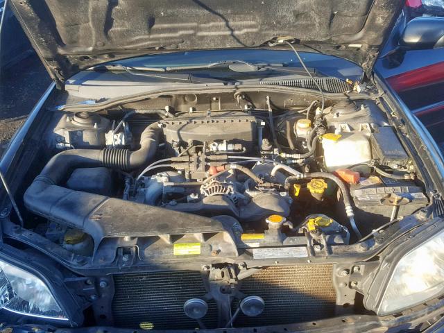 4S4BT62C967101673 - 2006 SUBARU BAJA SPORT BLACK photo 7