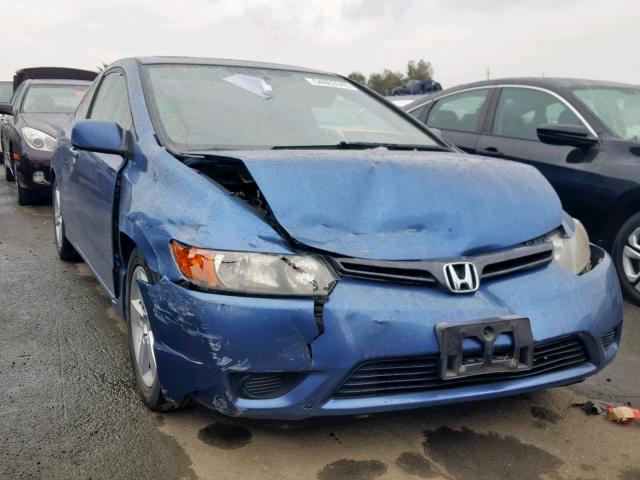 2HGFG12928H559355 - 2008 HONDA CIVIC EXL BLUE photo 1