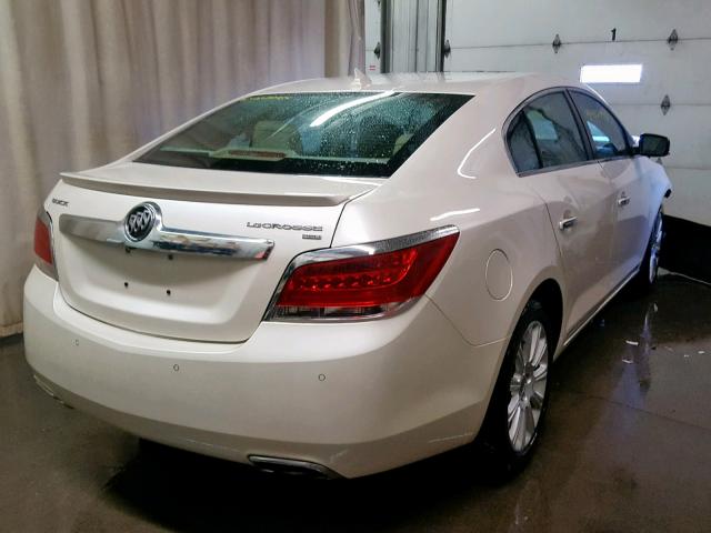 1G4GG5G33DF249317 - 2013 BUICK LACROSSE P WHITE photo 4