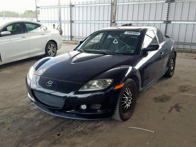 JM1FE173360201109 - 2006 MAZDA RX8 BLACK photo 2