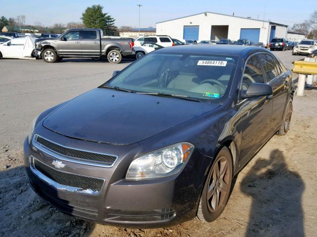 1G1ZB5EB4A4108438 - 2010 CHEVROLET MALIBU LS 灰色 照片 2