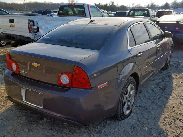1G1ZB5EB4A4108438 - 2010 CHEVROLET MALIBU LS 灰色 照片 4