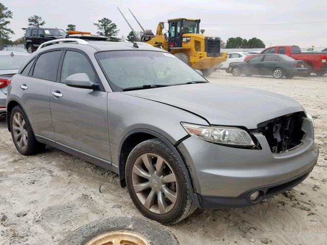 JNRBS08W44X402855 - 2004 INFINITI FX45 SILVER photo 1