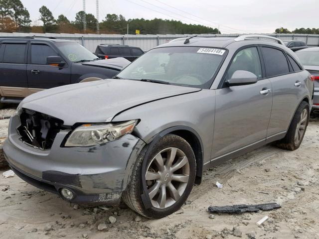 JNRBS08W44X402855 - 2004 INFINITI FX45 SILVER photo 2