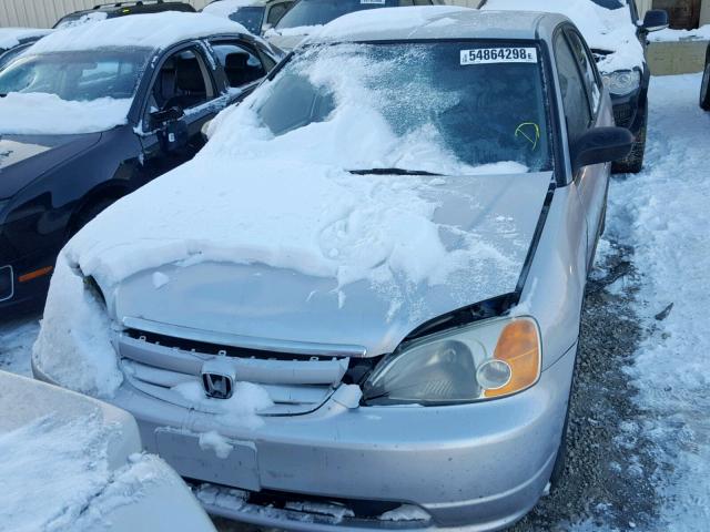 2HGES16173H935796 - 2003 HONDA CIVIC DX SILVER photo 7