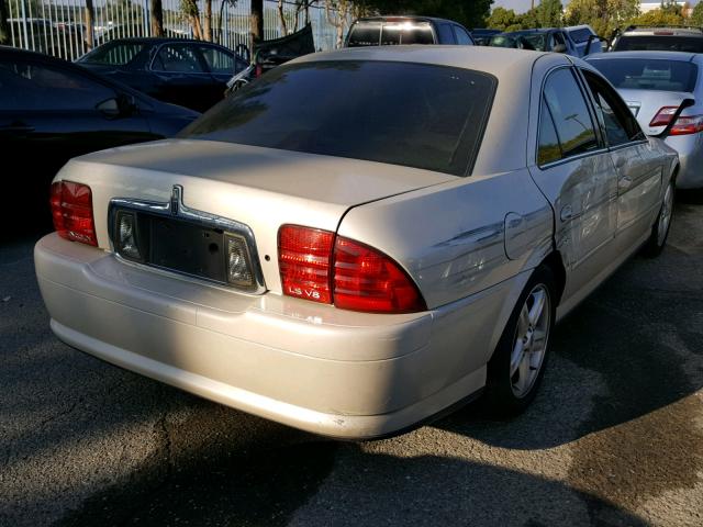1LNHM87A72Y645409 - 2002 LINCOLN LS كريمي صورة 4