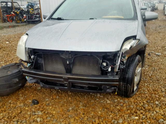 3N1AB61E68L760706 - 2008 NISSAN SENTRA 2.0 GRAY photo 9