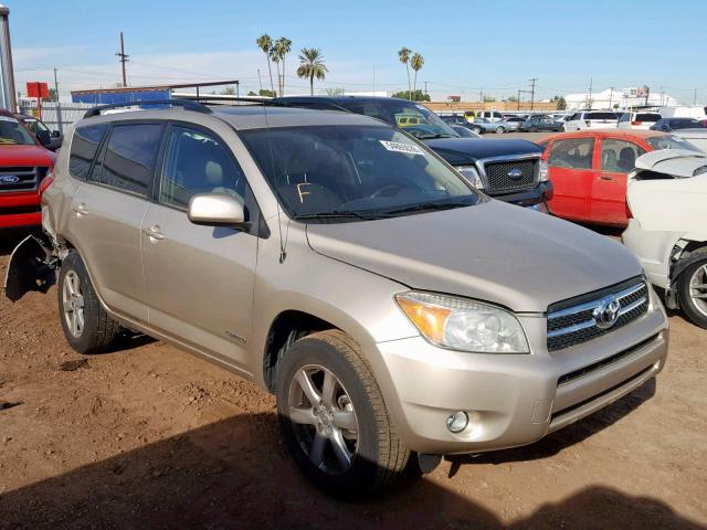 JTMZD31V765002430 - 2006 TOYOTA RAV4 LIMIT TAN photo 1