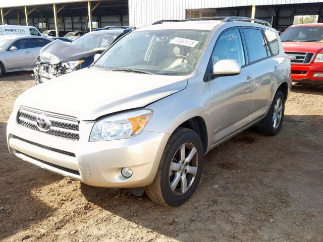 JTMZD31V765002430 - 2006 TOYOTA RAV4 LIMIT TAN photo 2