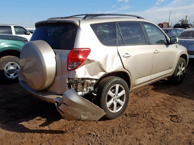 JTMZD31V765002430 - 2006 TOYOTA RAV4 LIMIT TAN photo 4