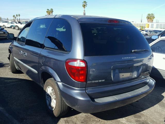 1B4GP45372B585538 - 2002 DODGE CARAVAN SP GRAY photo 3