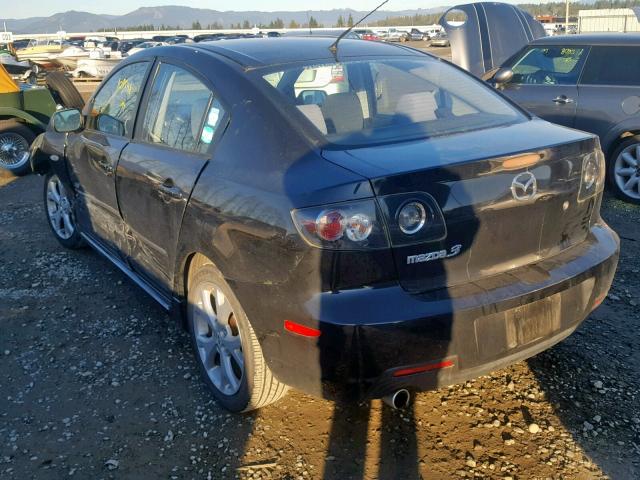 JM1BK323471669467 - 2007 MAZDA 3 S BLACK photo 3