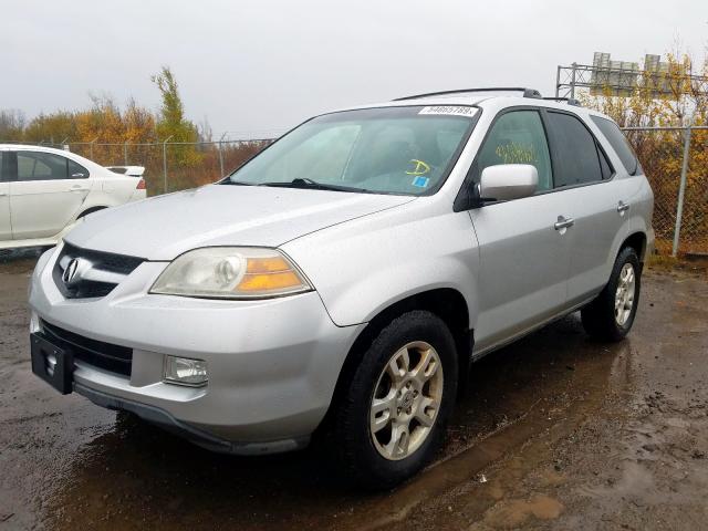 2HNYD18615H000012 - 2005 ACURA MDX TOURIN SILVER photo 2