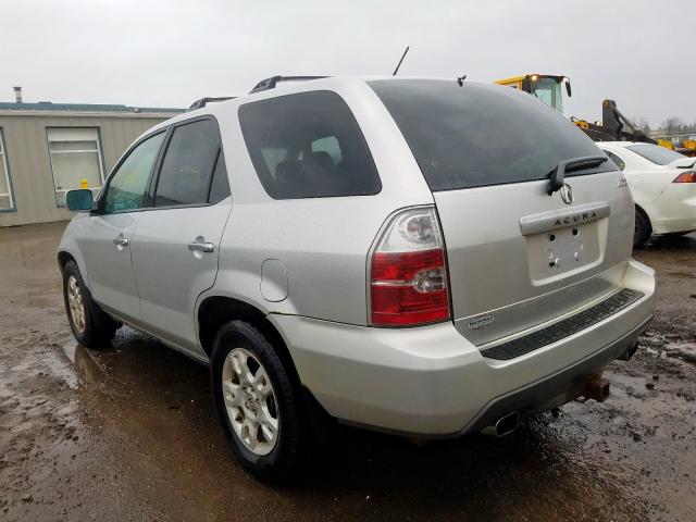 2HNYD18615H000012 - 2005 ACURA MDX TOURIN SILVER photo 3