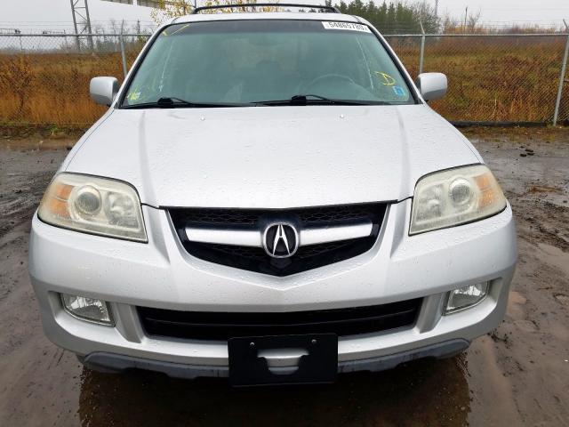 2HNYD18615H000012 - 2005 ACURA MDX TOURIN SILVER photo 9