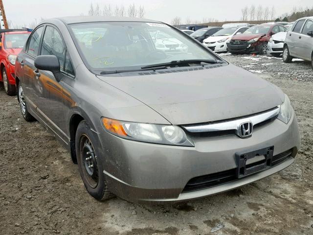 2HGFA16327H037489 - 2007 HONDA CIVIC DX GRAY photo 1