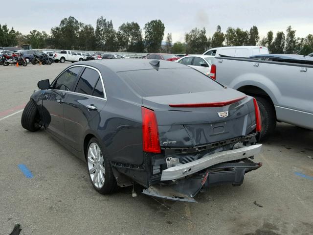 1G6AB5RX8F0109894 - 2015 CADILLAC ATS LUXURY GRAY photo 3