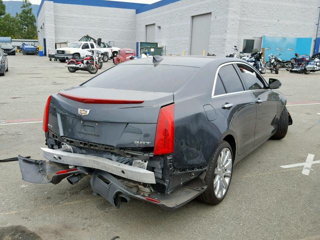 1G6AB5RX8F0109894 - 2015 CADILLAC ATS LUXURY GRAY photo 4