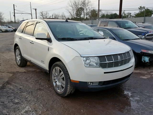 2LMDU88C58BJ31051 - 2008 LINCOLN MKX WHITE photo 1