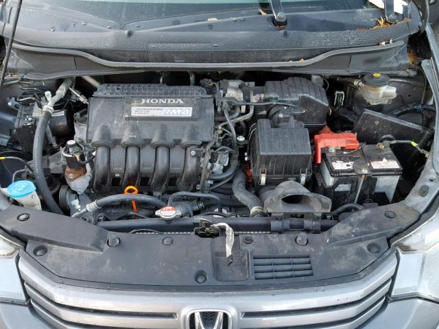 JHMZE2H59AS028047 - 2010 HONDA INSIGHT LX GRAY photo 7