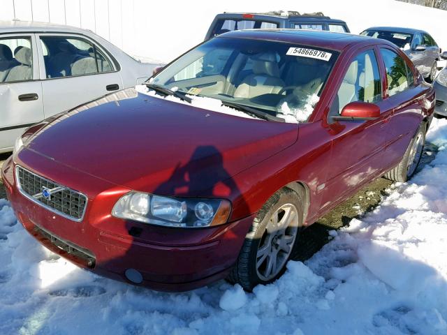 YV1RS547852449177 - 2005 VOLVO S60 T5 RED photo 2