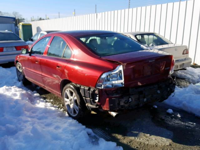 YV1RS547852449177 - 2005 VOLVO S60 T5 RED photo 3