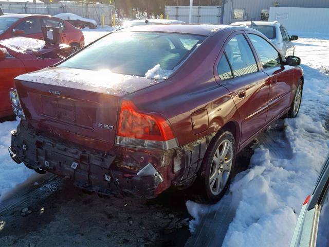 YV1RS547852449177 - 2005 VOLVO S60 T5 RED photo 4