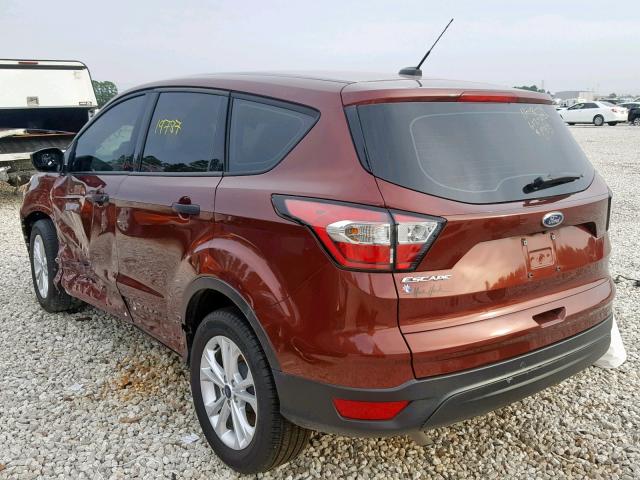 1FMCU0F77JUA54195 - 2018 FORD ESCAPE S BROWN photo 3