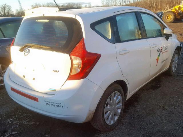 3N1CE2CP9GL387764 - 2016 NISSAN VERSA NOTE WHITE photo 4