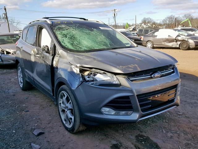 1FMCU9J92DUC83160 - 2013 FORD ESCAPE TIT GRAY photo 1