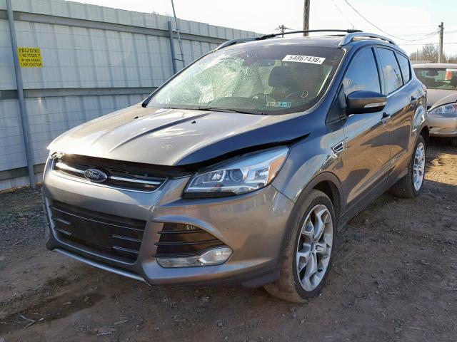 1FMCU9J92DUC83160 - 2013 FORD ESCAPE TIT GRAY photo 2