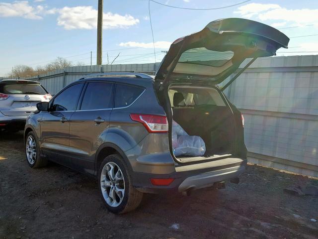 1FMCU9J92DUC83160 - 2013 FORD ESCAPE TIT GRAY photo 3