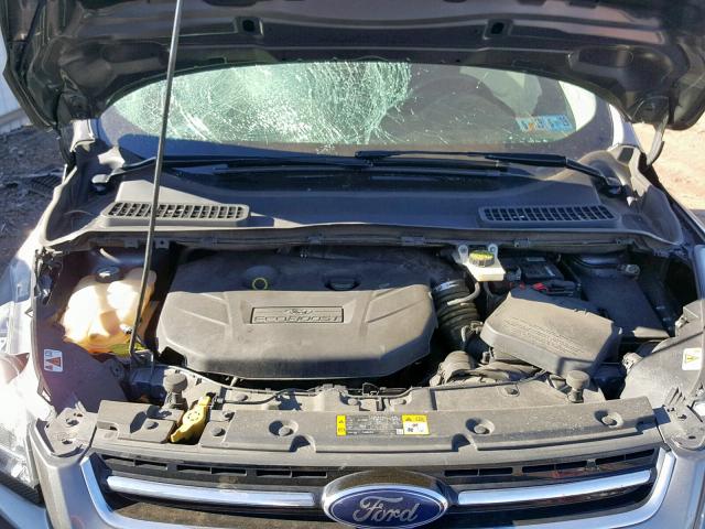 1FMCU9J92DUC83160 - 2013 FORD ESCAPE TIT GRAY photo 7