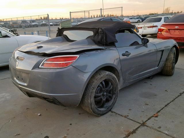 1G8MB35B27Y103918 - 2007 SATURN SKY GRAY photo 4