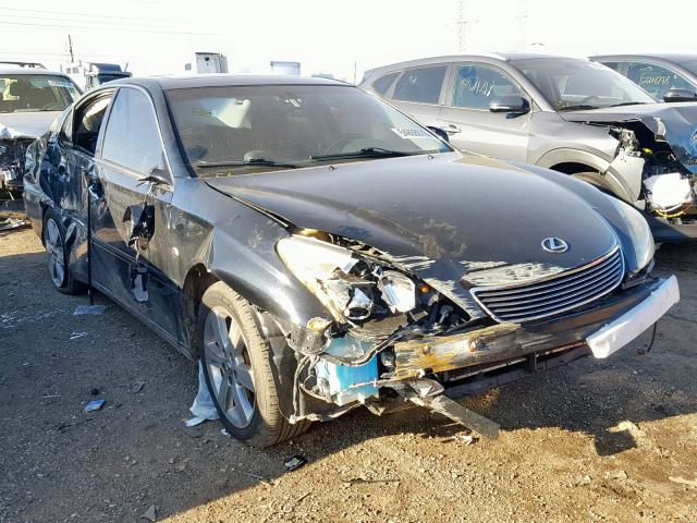 JTHBA30G765146653 - 2006 LEXUS ES 330 BLACK photo 1