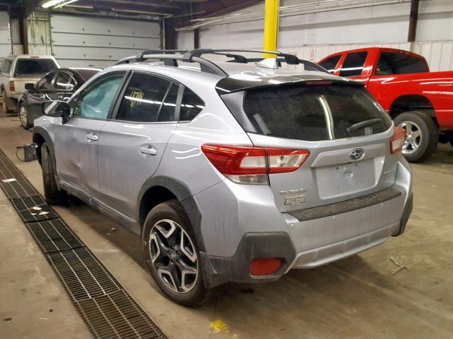 JF2GTANC2KH207316 - 2019 SUBARU CROSSTREK SILVER photo 3