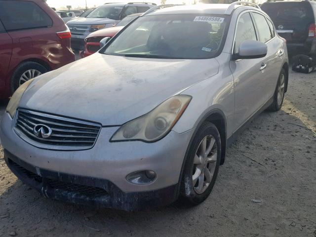 JNKAJ09E88M306821 - 2008 INFINITI EX35 BASE SILVER photo 2