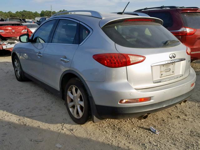 JNKAJ09E88M306821 - 2008 INFINITI EX35 BASE SILVER photo 3
