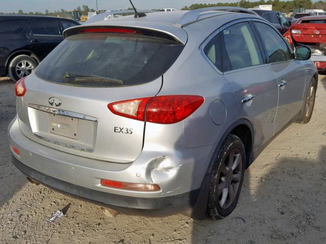 JNKAJ09E88M306821 - 2008 INFINITI EX35 BASE SILVER photo 4