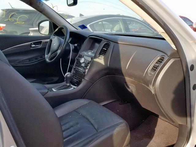 JNKAJ09E88M306821 - 2008 INFINITI EX35 BASE SILVER photo 5