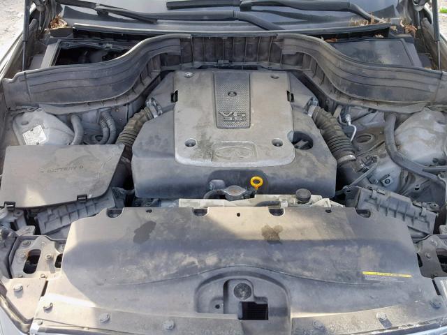 JNKAJ09E88M306821 - 2008 INFINITI EX35 BASE SILVER photo 7