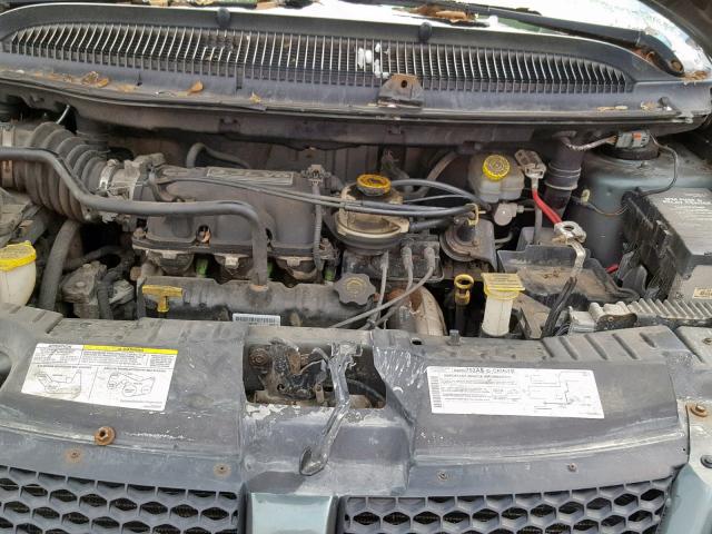 1D4GP25323B238341 - 2003 DODGE CARAVAN SE GREEN photo 7