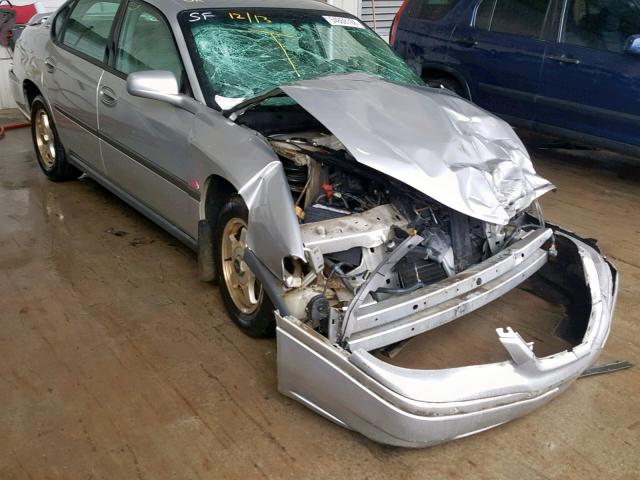 2G1WF52EX59123485 - 2005 CHEVROLET IMPALA SILVER photo 1