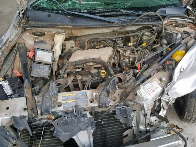 2G1WF52EX59123485 - 2005 CHEVROLET IMPALA SILVER photo 7