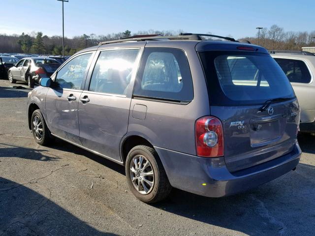 JM3LW28AX60563741 - 2006 MAZDA MPV WAGON GRAY photo 3