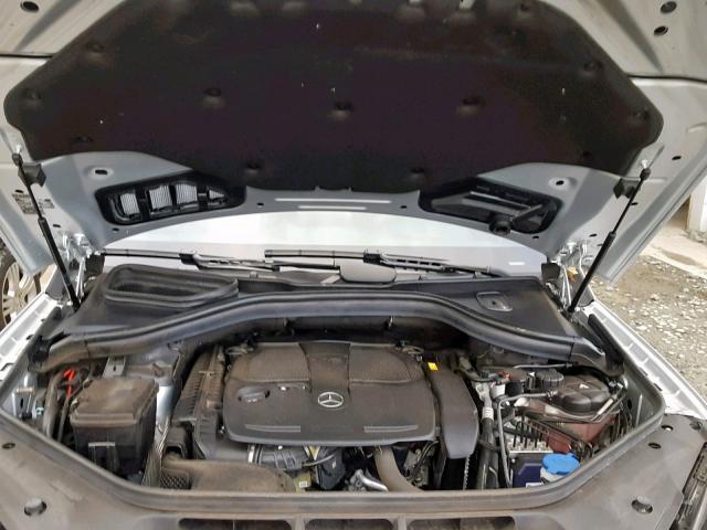 4JGDA5HB3JB040253 - 2018 MERCEDES-BENZ GLE 350 4M SILVER photo 7